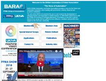 Tablet Screenshot of bara.org.uk